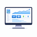 Icon: dashboard screen (not a scale)